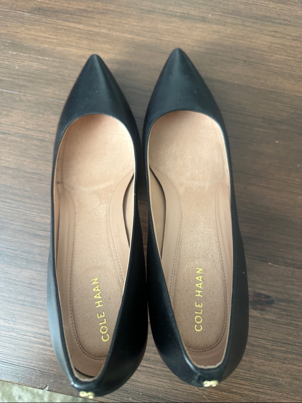 Brand New Cole Haan Go-To Janey Pointed-Toe Mid Heel Pumps - Picture 4 of 8